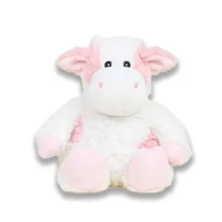 Microwavable Weighted and Scented Strawberry Cow Stuffed Animal by Warmies