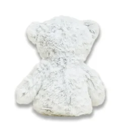 Microwavable Weighted and Scented Gray Marshmallow Bear Stuffed Animal by Warmies