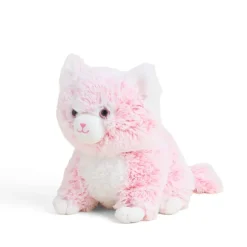 Microwavable Weighted and Scented Pink Kitten Stuffed Animal by Warmies