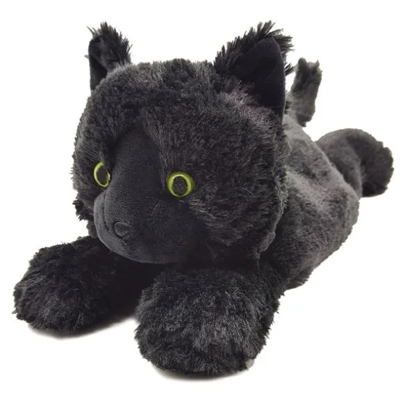 Microwavable Weighted and Scented Black Cat Stuffed Animal by Warmies