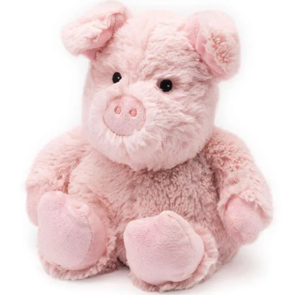 Microwavable Weighted and Scented Pig Stuffed Animal by Warmies