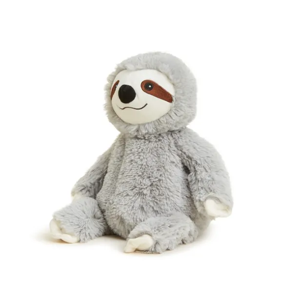 Microwavable Weighted and Scented Gray Sloth Stuffed Animal by Warmies