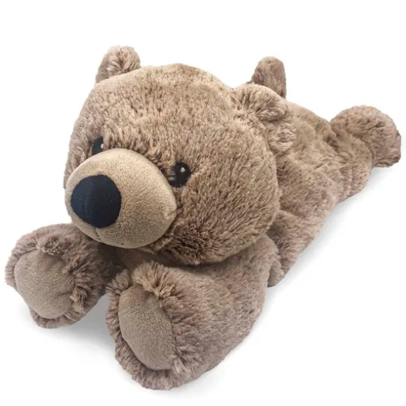Microwavable Weighted and Scented Brown Bear Stuffed Animal by Warmies