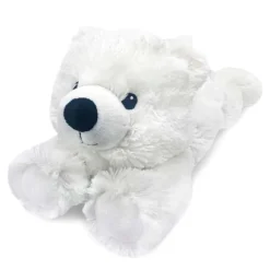 Microwavable Weighted and Scented White Bear Stuffed Animal by Warmies