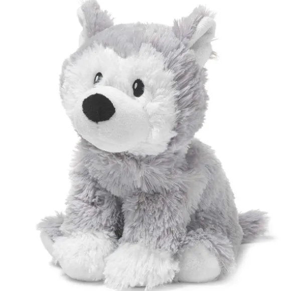 Microwavable Weighted and Scented Husky Stuffed Animal by Warmies