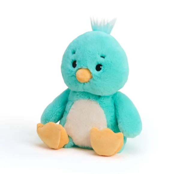 Microwavable Weighted and Scented Cozy Cute Blue Bird Stuffed Animal by Warmies