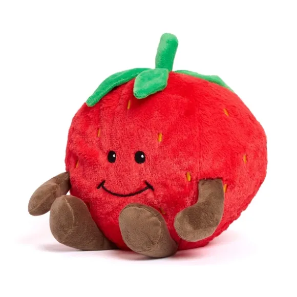 Microwavable Weighted and Scented Strawberry Stuffed Animal by Warmies