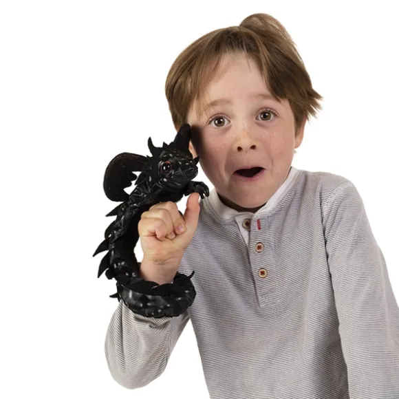 Midnight Dragon Wristlet Puppet by Folkmanis Puppets