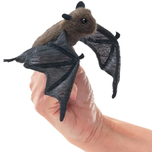 Mini Bat Finger Puppet by Folkmanis Puppets
