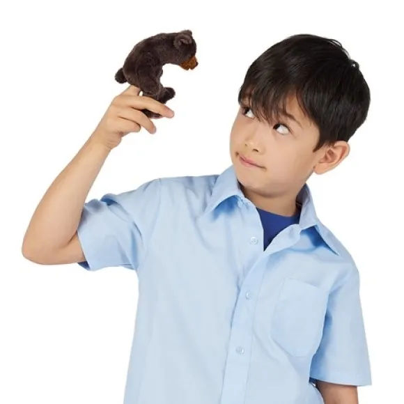 Mini Bear Finger Puppet by Folkmanis Puppets