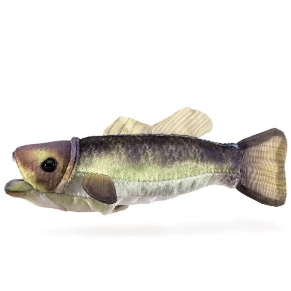 Mini Largemouth Bass Finger Puppet by Folkmanis Puppets
