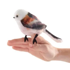Mini Long-Tailed Tit Finger Puppet by Folkmanis Puppets