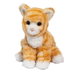 Mini Soft Gingie the 7 Inch Plush Striped Cat by Douglas