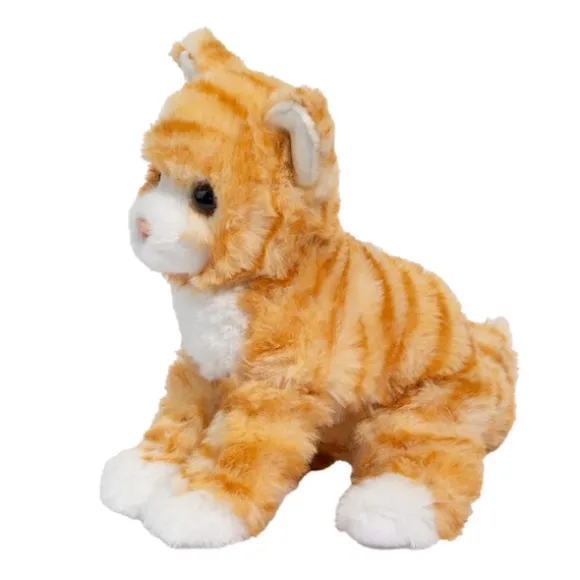 Mini Soft Gingie the 7 Inch Plush Striped Cat by Douglas