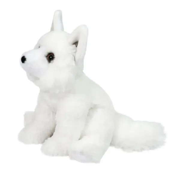 Mini Soft Mistie the 6 Inch Plush Arctic Fox by Douglas