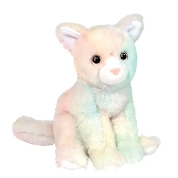 Mini Soft Pixie the 6 Inch Plush Rainbow Cat by Douglas