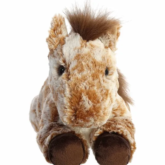 Mocha the Stuffed Brown Horse Flopsie by Aurora