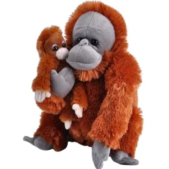 Mom and Baby Orangutan Stuffed Animals by Wild Republic