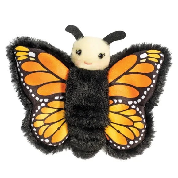 Monarch Butterfly Plush Finger Puppet by Douglas