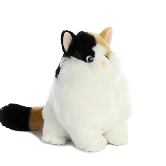 Munchy the Stuffed Calico Cat Fat Cats by Aurora