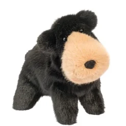 Muzzles Brad the Black Bear Stuffed Animal by Douglas