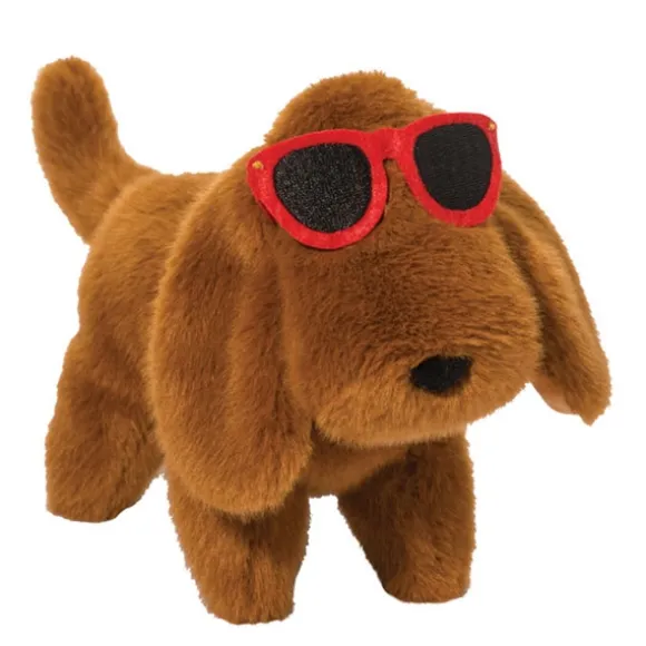 Muzzles Danette the Dachshund Stuffed Animal with Sunglasses by Douglas