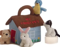 My First Pet Plush Playset for Babies by Ebba