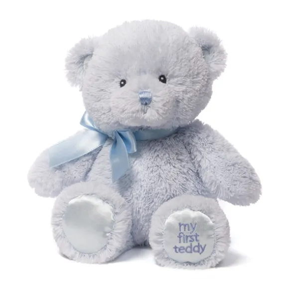 My First Teddy Blue Baby Safe Stuffed Bear by Gund
