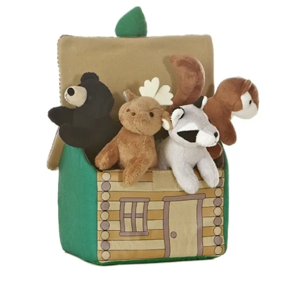 My Forest Friends Plush Animals Playset for Babies by Ebba