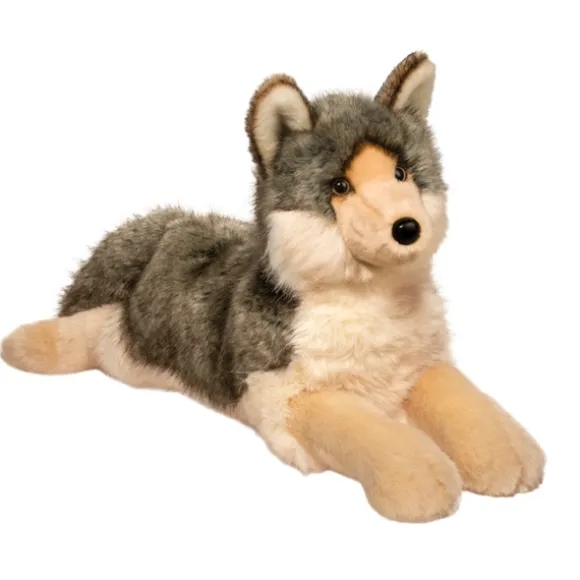 Niko the Jumbo Stuffed Wolf by Douglas