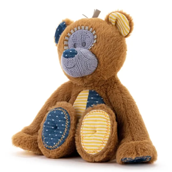 Oddballs Patchwork Bear Stuffed Animal by Demdaco