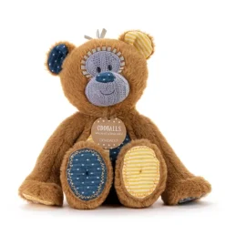 Oddballs Patchwork Bear Stuffed Animal by Demdaco
