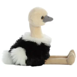 Ozzi the Stuffed Ostrich Mini Flopsie by Aurora