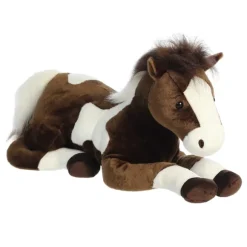 Paint the Jumbo Stuffed Paint Horse Super Flopsie by Aurora