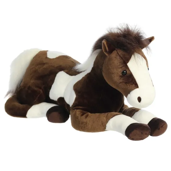 Paint the Jumbo Stuffed Paint Horse Super Flopsie by Aurora