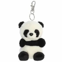 Palm Pals Clip-On 4 Inch Plush Bamboo Panda Bag Charm by Aurora