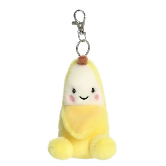 Palm Pals Clip-On 4 Inch Plush Gwen Banana Bag Charm by Aurora