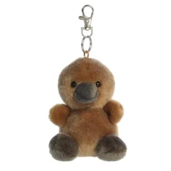 Palm Pals Clip-On 4 Inch Plush Patty Platypus Bag Charm by Aurora