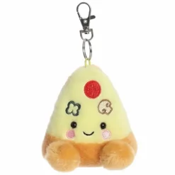 Palm Pals Clip-On 4 Inch Plush Peppa Pizza Slice Bag Charm by Aurora