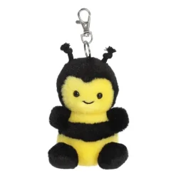 Palm Pals Clip-On 4 Inch Plush Queeny Bee Bag Charm by Aurora
