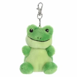 Palm Pals Clip-On 4 Inch Plush Ribbits Frog Bag Charm by Aurora