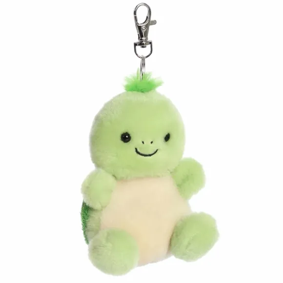 Palm Pals Clip-On 4 Inch Plush Tiny Turtle Bag Charm by Aurora