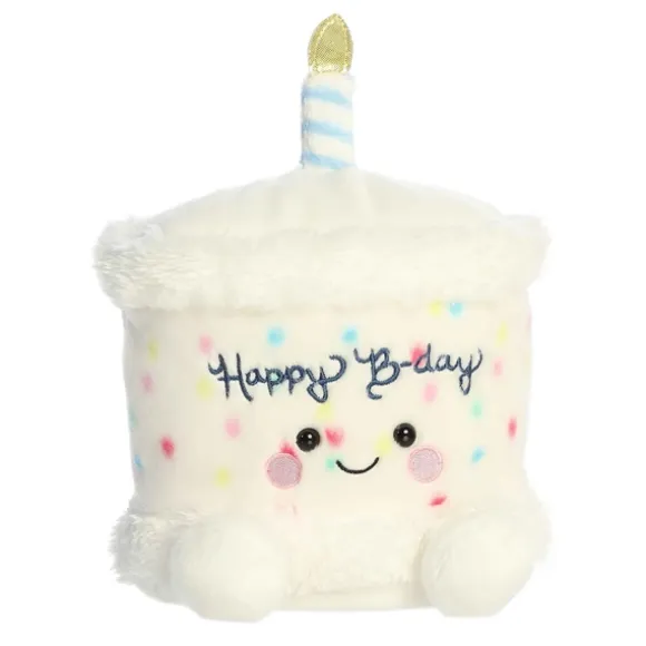 Party-Sized Palm Pals 8 Inch Plush Happy B-Day Cake by Aurora