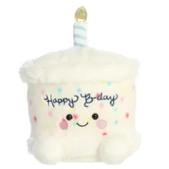 Party-Sized Palm Pals 8 Inch Plush Happy B-Day Cake by Aurora