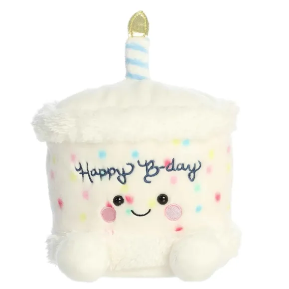 Party-Sized Palm Pals 8 Inch Plush Happy B-Day Cake by Aurora