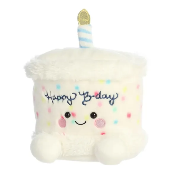 Party-Sized Palm Pals 8 Inch Plush Happy B-Day Cake by Aurora