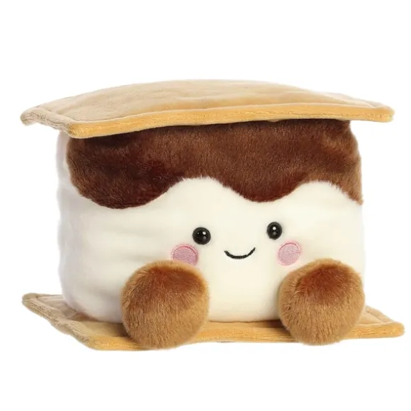 Party-Sized Palm Pals 8 Inch Plush Toastee S'more by Aurora