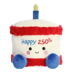 Party-Sized Palm Pals 13 Inch Plush America B'Day Cake by Aurora