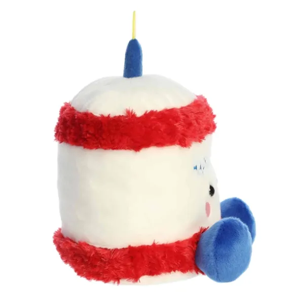 Party-Sized Palm Pals 13 Inch Plush America B'Day Cake by Aurora