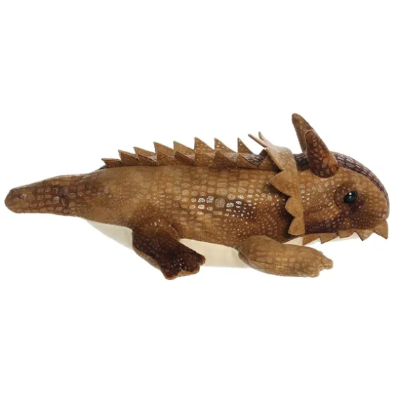 Patty the Stuffed Horned Toad Mini Flopsie by Aurora